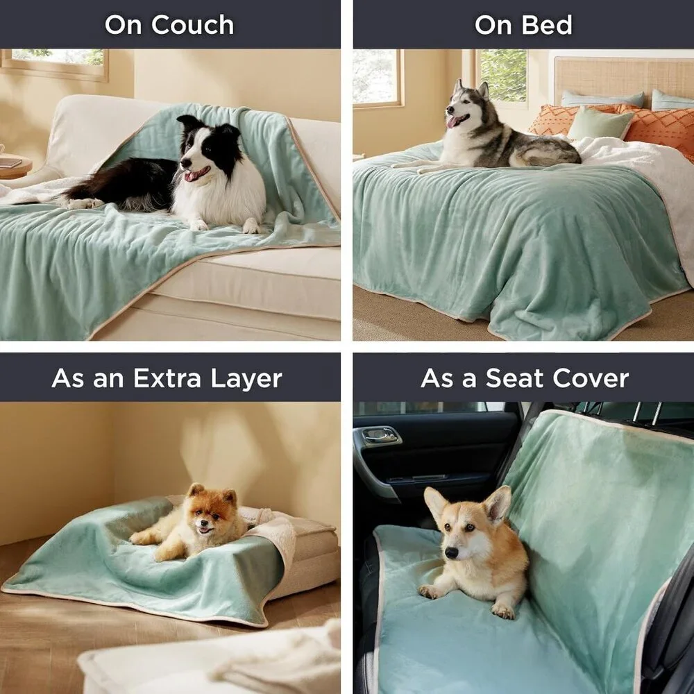 Waterproof Dog Blankets for Extra Large Dogs - XL